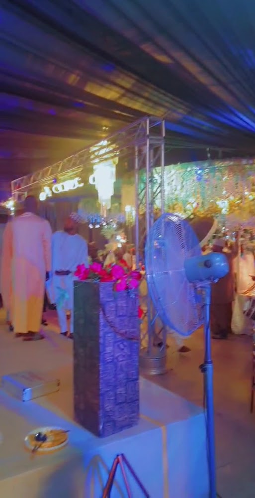 Leanah Event Center interior - Kano wedding hall